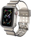 POLINK コンパチブル Apple Watch バンド 44mm 42mm 40mm 38mm 耐衝撃 上質なTPU 保護カバー エッジ保護 コンパチブル アップルウォッチ バンド コンパチブル iWatch Series 6/SE/5/4/3/2