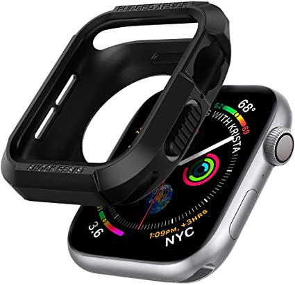 Spigen Apple Watch ケース 44mm Series SE/Series 6 / Series 5 / Series 4 対応 落下 衝撃 吸収 タフ..