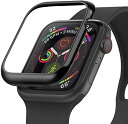 Ringke Apple Watch Series 6 / 5 / 4 / SE 44mm P[X XeX op[ JX^ ی t[ ȒPt ^bN ^ Jo[ ϐFh~ AbvEHb` P[X Bezel Styl