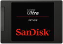 SanDisk サンディスク 内蔵 SSD 2.5インチ / SSD Ultra 3D 500GB SATA3.0 / SDSSDH3-500G-G25