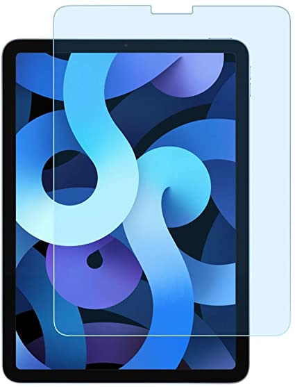 iPad Air 4 ブルーライトカット ガラスフィルム ブルーライト93 カット iPad Pro 11 (2021 / 2020 / 2018) 強化ガラス 目の疲れ軽減 保護フィルム 高透過率 日本製旭硝子素材 9H硬度 気泡ゼロ 飛散防止 指
