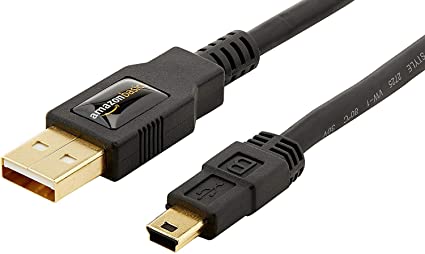 ベーシック USB2.0ケーブル 0.9m (タイプAオス - miniBオス)