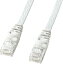 掠ץ饤 CAT6եåLAN֥ (5m) 1Gbps/250MHz RJ45 ĥޤɻ ۥ磻 LA-FL6-05W