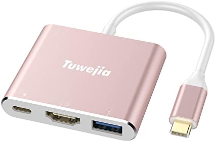 USB Type c HDMI A_v^ Tuwejia usb ^Cvc 4K 𑜓x hdmi|[g+USB 3.0|[g+USB^CvCPD[d|[g 3-in-1 ϊ A_v^ UHDRo[^ MacBook Pro/MacBook