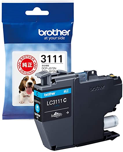 乐天商城 - brother純正 インクカートリッジシアン LC3111C 対応型番:DCP-J987N、DCP-J982N、DCP-J587N、DCP-J582N、MFC-J738DN 他