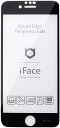 iFace iPhone SE 2020 第2世代/8/7/6s/6 専用 ガラスフィルム ラウンドエッジ 画面保護シート ブラック