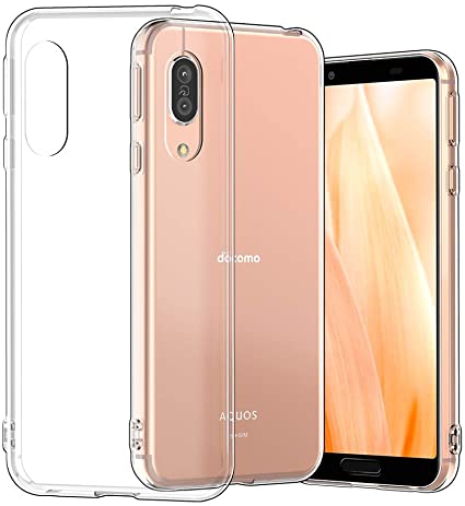 乐天商城 - Hianjoo AQUOS sense3 SH-02M 対応 ケース, AQUOS sense3 SHV45 対応 ケース, AQUOS sense3 lite SH-RM12 対応 ケースクリア シリコン ソフト TPU 超薄型 軽量 落下防止 衝撃
