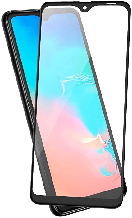 乐天商城 - Hy+ Galaxy A20 SC-02M SCV46 ガラスフィルム W硬化製法 一般ガラスの3倍強度 全面保護 全面吸着 日本産ガラス使用 厚み0.33mm