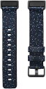 Fitbit フィットビット Charge4 純正 交換用 wovenリストバンド Midnight ミッドナイト Lサイズ 日本正規品 FB168WBNVBK...