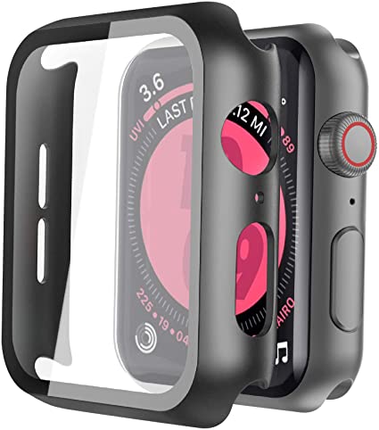 ULOE 対応 Watch Series 6 / SE/Series 5 / Series 4 40mm PC ブラック 用 ケース