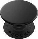 PopGrip Aluminum Black POPSOCKETS ポップソケッツ スマホリング スマホスタンド スマホグリップ スマホアクセサリー iPhone Android