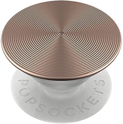 PopGrip Twist Rose Gold Aluminum POPSOCKETS ポップソケッツ スマホリング スマホスタンド スマホグリップ スマホアクセサリー iPhone Android