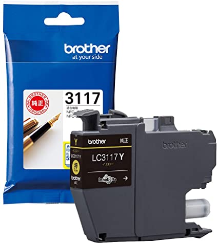 乐天商城 - brother純正 インクカートリッジイエロー LC3117Y 対応型番:MFC-J6983CDW、MFC-J6583CDW、MFC-J5630CDW 他