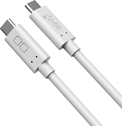 CIO USB-C to USB-C P[u 100W PD 1m USB3.1 Gen2 }[d 20V 5A P[u Type-C 4K 60Hz fo PD3.0 PPS QC3.0 10Gbps f[^] e-marker  (