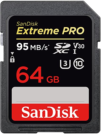 64GB SanDisk TfBXN Extreme Pro SDXC UHS-I U3 V30Ή COe[ sAi