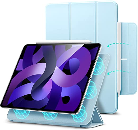 乐天商城 - ESR iPad Air 5 ケース 2022 (第5世代) マグネットケース iPad Air 4 ケース 2020 iPad Pro 11 ケース 2018 磁気吸着 オートスリープ/ウェイク対応 Pencil 2対応 スリム 手触り快適 カバー