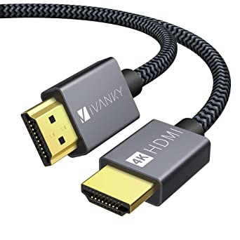 HDMI ケーブル 2M/4K60Hz/6種長さ iVANKY HDMI2.0規格 PS5/PS4/3,Xbox, Nintendo Switch, Apple TV, Fi..