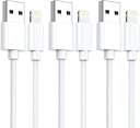 iPhone 充電ケーブル 純正 1M*3本セットライトニングケーブル 急速充電 超高耐久 USB 充電コード 高速データ転送 断線防止 iPhone12 11 8 7 7 SE Max XR XS Airpods iPad iPod touch 各種