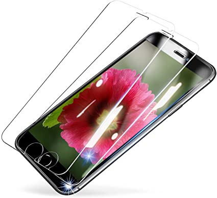 2枚セット iphone se2 ガラスフィルム iphonese第2世代 保護フィルム アイフォンse2 用 強化ガラス フィルム 極薄タイプ SE 2020 液晶フィルム 保護シート 浮きなし/秒で貼り付け/高透過率/硬度9H/指紋軽減 あいふ