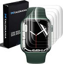 u2021fvTALENANA Apple Watch 7/6/SE/5/4 p tیtB AbvEHb` Series 7 /6/SE/5/4 pʕیtB 41/40mm 24ԎCZp TPUtB ʕیV[g t