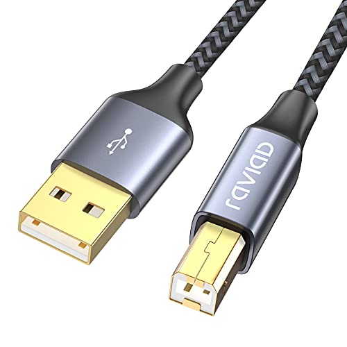 RAVIAD ץ󥿡֥ 2M USB2.0֥ A - B 480Mbps®ǡž Canon...