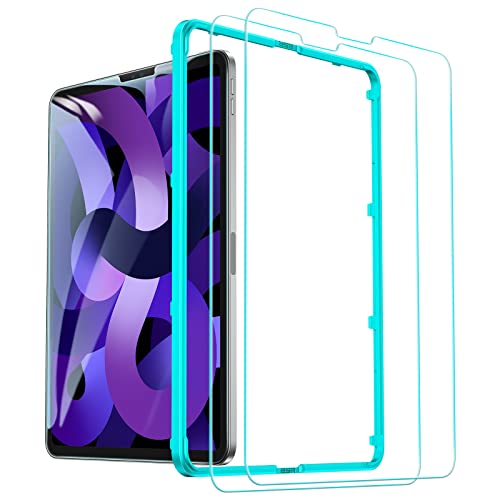 乐天商城 - ESR iPad Air 5 フィルム 2022 (第5世代) 強化ガラスフィルム iPad Air 4 フィルム 2020 10.9インチ iPad Pro 11 フィルム 2021/2020/2018 貼り付けフレーム付き 傷に強い 高い透明度 ガ