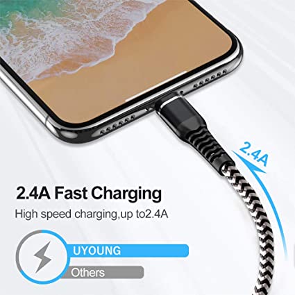 iPhone充電ケーブル 1M 3本セット アイフォンUSB充電 ライトニング ナイロン 急速 耐久 lightning コードApple iPhone se/ 11 Pro/XS/Max/XR/X/8 Plus/7 Plus/ 6s Plus/5 s
