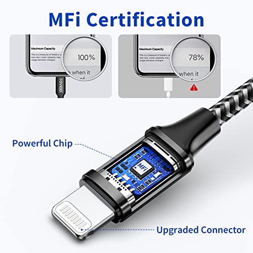 iPhone 充電ケーブル 0.3M/MFi ...の紹介画像2