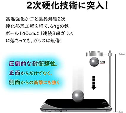 SE 2020専用 OAproda iPhone SE 第2世代(2020)/SE2 用 ガラスフィルム SE 第二世代 強化ガラス液晶保護フィルム 4.7inch 浮きなし/9H硬度/ガイド付き 2枚セット