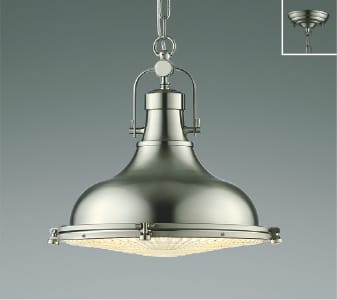品番：AP45535L 品名：LEDペンダント 価格：80800円 メインスペック 器具ジャンル：ペンダント 光源光色：LED（電球色） 税抜価格：80,800円 その他の属性：100W相当 ランプ：LED電球60形相当（E26） 本体：鋼・ホワイトブロンズメッキヘアライン セード：ガラス・透明 ●高-380 幅-φ410 全長-1500〜570mm 重-4.9kg ●消費電力：7.3W ●定格光束：590 lm ●固有エネルギー消費効率：80.8 lm/W ●演色性：Ra80 ●色温度：2700K ●ランプ寿命：40,000時間 ●調光器併用不可 ●13VA（100V） あかり専科掲載頁：121頁 あかり専科掲載ページ：121ページ メーカー希望小売価格はメーカーカタログに基づいて掲載しています