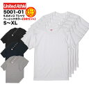 楽天アコレイ【2枚買って割引クーポン】お得な【5枚セット】5.6オンス Tシャツ#5001-01（S M L XL）