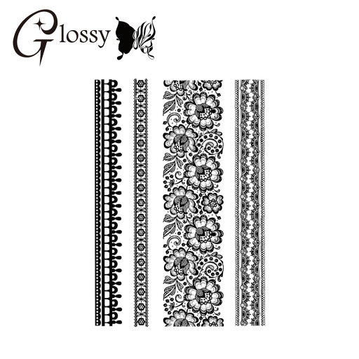 タトゥーシール ブラック Lacy Masquerade レーシィマスカレード (GT-544) デザイン 黒 レース フェイクタトゥーシール トライバル (ゆうパケット対応) タトゥーシール ブラック Lacy Masquerade レーシィマスカレード (GT-544) デザイン 黒 レース フェイクタトゥーシール トライバル (ゆうパケット対応)
