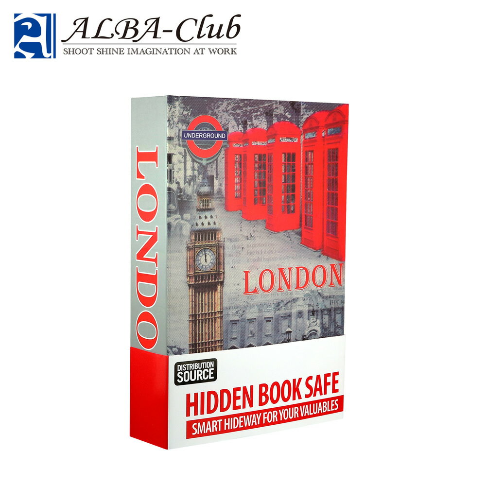 隠し金庫 本型 『シークレットセーフ Hidden Book Safe』 金庫 カモフラージュ (OA-674) アメリカン 雑..