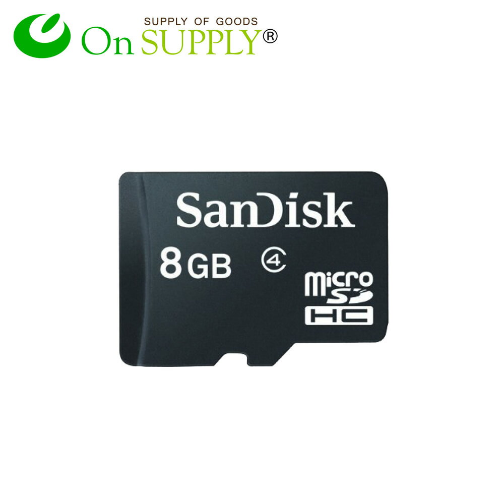 SanDisk microSDHC 8GB Class4 (OS-110) アダプタ付 並行輸入品 (ゆうパケット対応) ハロウィンやクリスマス パーティー イベントの記録に