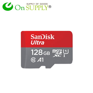SanDisk Ultra microSDXC 128GB Class10 UHS-I A1 (OS-149) アダプタ付 並行輸入品 (ゆうパケット対応)