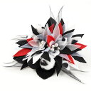 髪飾り 成人式 振袖 黒 着物 袴 和装 卒業式 結婚式 ヘアアクセサリー ハンドメイド モダン 洋風 ヘッドドレス ウエディング ブライダル パーティー DY...