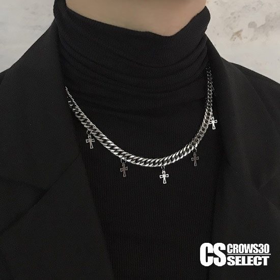 ネックレス メンズ 喜平 十字架 クロス ネックレス レディース シルバー925 sliver 925 ラグジュアリー インポート 個性的 V系 サロン系 ヴィ...