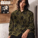 花柄シャツ メンズ 大人 シャツ メンズ 総柄 シャツ メンズ V系 シャツ ユニセックス 大きいサイズ モード系 シャツ ビッグシャツ メンズ ヴィジュアル系 ファッション V系 地雷系 シャツ