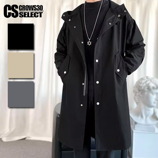 モッズコート メンズ モード系 コート メンズ ロングコート メンズ ミリタリーコート メンズ お兄系 V系 コート メンズ ヴィジュアル系 ファッション ホス...