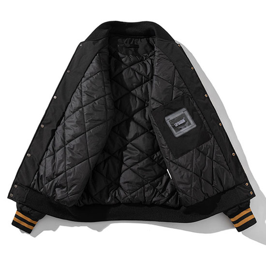 スタジャン メンズ モード系 ブルゾン 原宿系 メンズ ボア オラオラ系 アウター スタジャン メンズ 刺繍 ワッペン ミリタリージャケット 裏地 キルティング 送料無料 2023 秋 冬 新作 30代 40代 B系 個性的 ホスト 30代 40代 50代 60代 ヤンキー チンピラ アメカジ