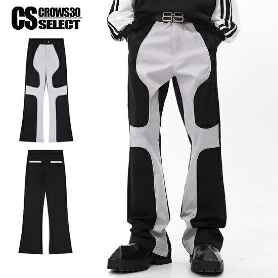 楽天Alleglo クローズ30スタイルワークパンツ メンズ ストリート系 ワークパンツ メンズ モード系 メンズ バイカラーパンツ ボトムス オシャレ インポート 送料無料 2023 秋 冬 新作 個性的 V系 ヴィジュアル系 ファッション ホスト 大人 スタイル 衣装 お兄系 モード系 B系 ヒップホップ ダンサー