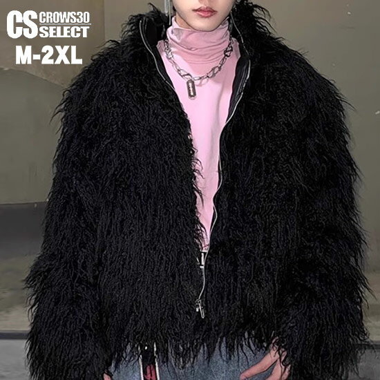 ファーコート メンズ モード系 毛皮コート メンズ V系 ジャケット メンズ フェイクファー コート メンズ 大人 コート お兄系 ヴィジュアル系 ファッション ホスト スーツ y2kファッション 派手 アウター コート 新作 30代 40代 50代 衣装 B系 ヤンキー チンピラ