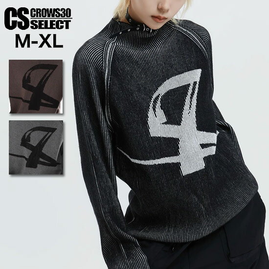 V系 セーター メンズ ハイネック ニットソー メンズ モード系 ロンT メンズ ロングTシャツ レディース ラグラン セーター ユニセックス ロック系 ロンT...