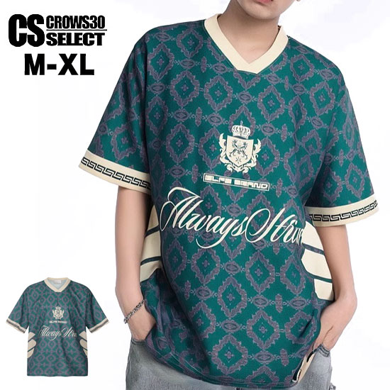 V系 メンズ Tシャツ メンズ オラオラ系 Tシャツ メンズ アメカジ系 tシャツ メンズ 大人 Tシャツ メンズ 大きいサイズ 総柄 エンブレム カットソー オシャレ 半袖 Tシャツ 新作 個性的 お兄系 ヴィジュアル系 ファッション ホスト ロック バンド 30代 40代 50代 60代