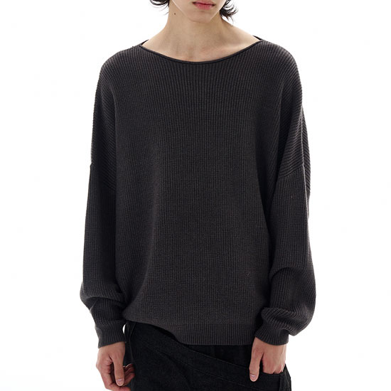 V系 ロングTシャツ メンズ Uネック ロンT V系 メンズ Tシャツ メンズ ドロップショルダー オラオラ系 ニットソー モード系 セーター レディース ロンT 無地 ワンランク上 ヴィジュアル系 ファッション ストリート系 原宿系 地雷系 韓国 トップス 衣装 バンド