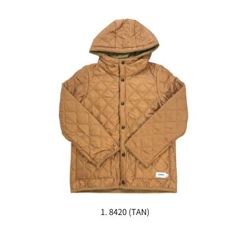 【WINTER SALE 30%OFF】ARMEN アーメン REVERSIBLE HOODED JACKET レディース キルティングジャケット リバーシブルフード付きキルティングジャケット NAM1752