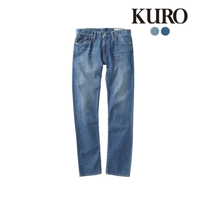 KURO クロ HELVETICA WASH 002ヘルベチカ ウォッシュ 002 ボトムス メンズ 962922 963319 DENIM デニム ストレッチ MENS メンズ テーパード