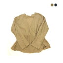 【SALE 50%OFF】SOIL ソイル パッチワーク ギャザーカシュクール ブラウス レディース COTTON DOBIE PATCHWORK GATHER...