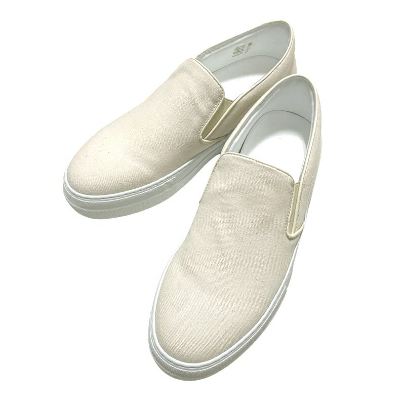 PELLICO SUNNY ペリーコサニー スリッポン メンズ / GIOIA 3.5cm 厚底 コットンキャンバス スリッポンスニーカー OFF WHITE / イタリア スニーカー ペリーコ