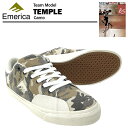 [ŃfEfbgXgbN] GJ ev J XP[g XP[^[ Xj[J[ (Emerica TEMPLE) yX ؂z